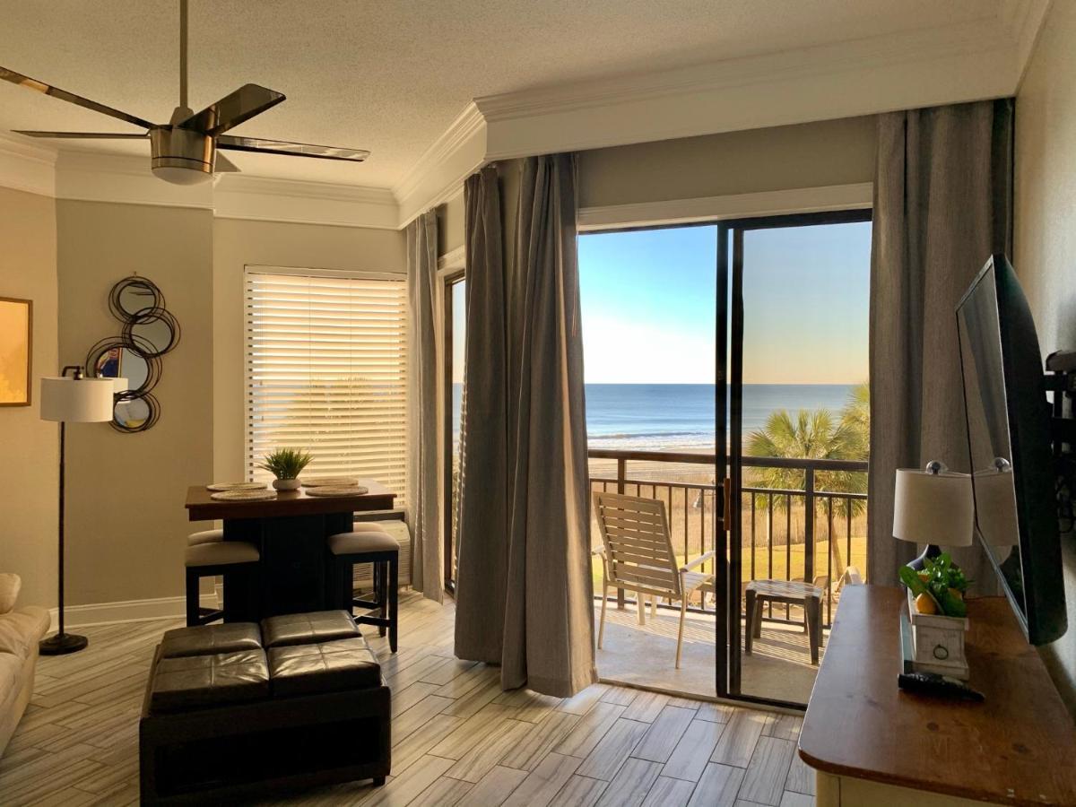 Апартаменты 210 Sea Gem Oceanfront Pet Friendly Indoor Pools Миртл-Бич Экстерьер фото