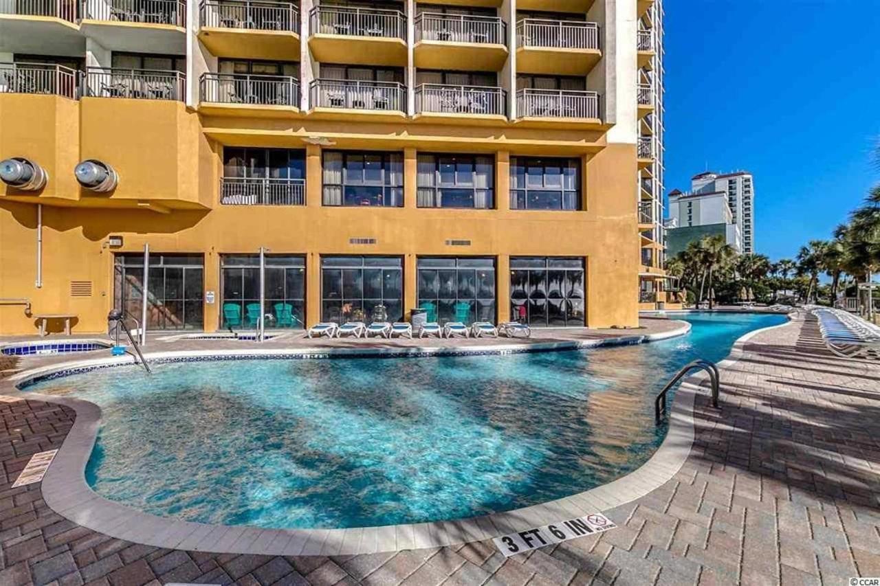 Апартаменты 210 Sea Gem Oceanfront Pet Friendly Indoor Pools Миртл-Бич Экстерьер фото