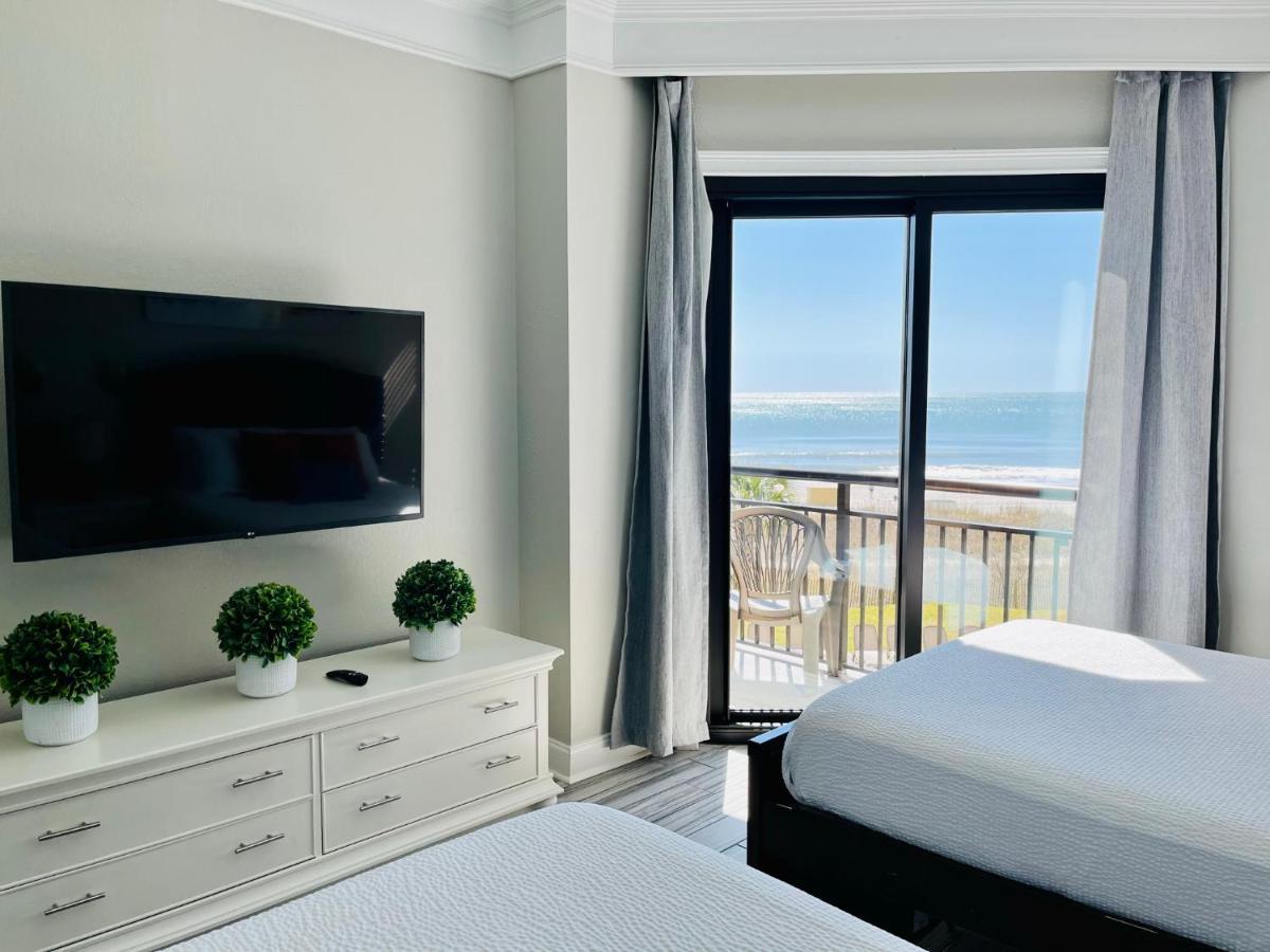 Апартаменты 210 Sea Gem Oceanfront Pet Friendly Indoor Pools Миртл-Бич Экстерьер фото