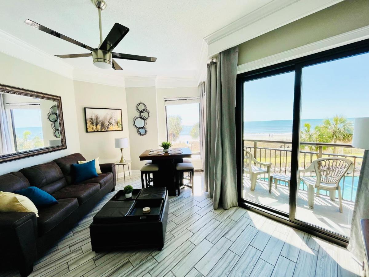 Апартаменты 210 Sea Gem Oceanfront Pet Friendly Indoor Pools Миртл-Бич Экстерьер фото