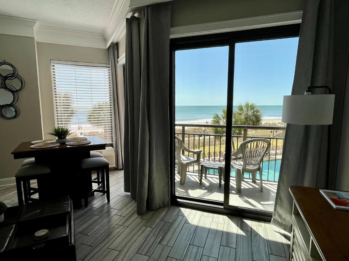Апартаменты 210 Sea Gem Oceanfront Pet Friendly Indoor Pools Миртл-Бич Экстерьер фото